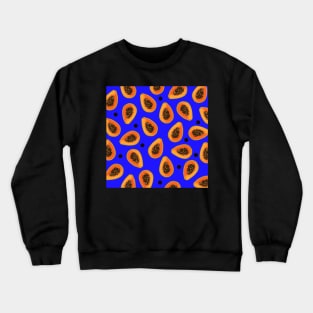 Papaya pattern Crewneck Sweatshirt